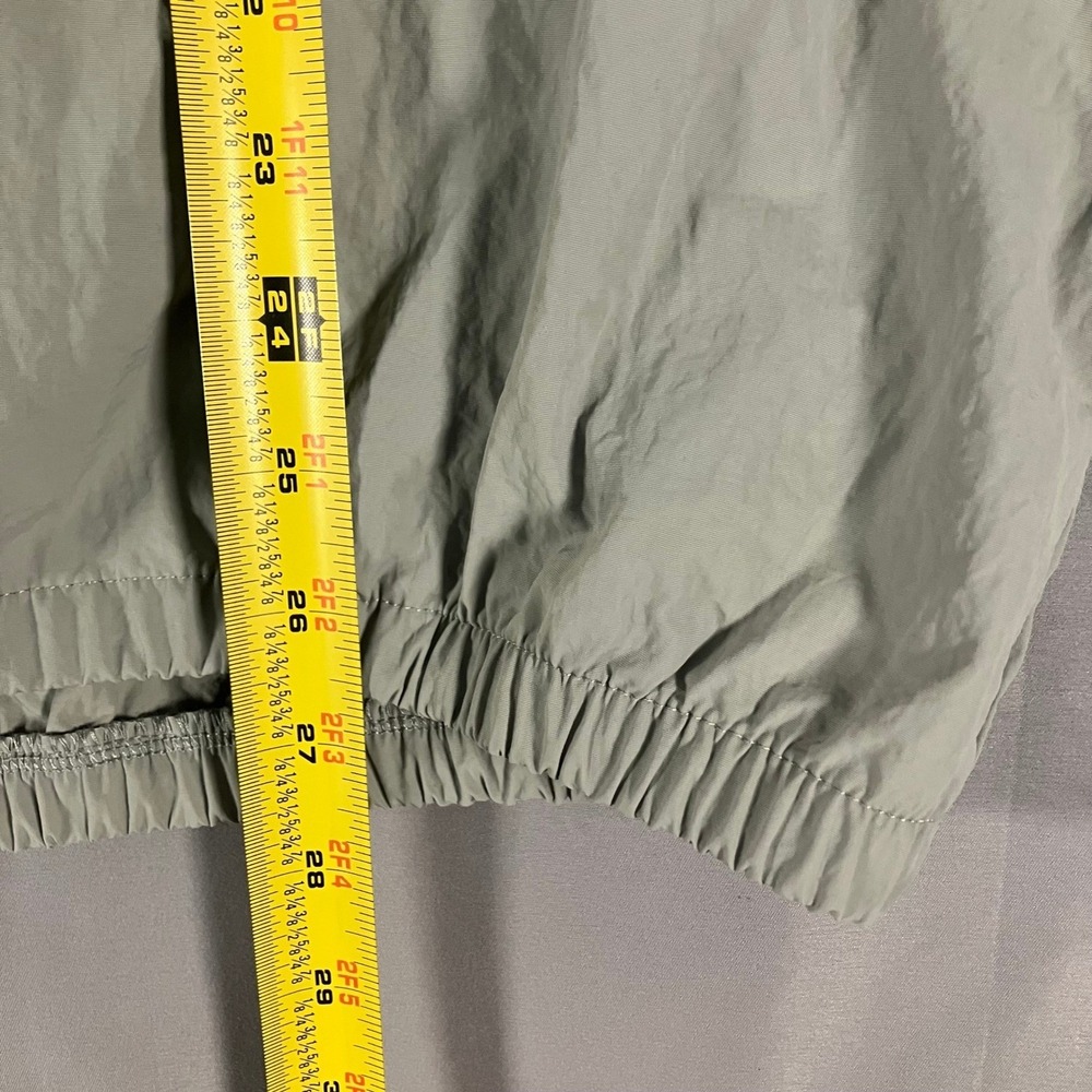 Yeezy Bully Mens Grey Hooded Lightweight Zip Jacket Size 2 Kanye Ye Windbreaker - Picture 6 of 10
